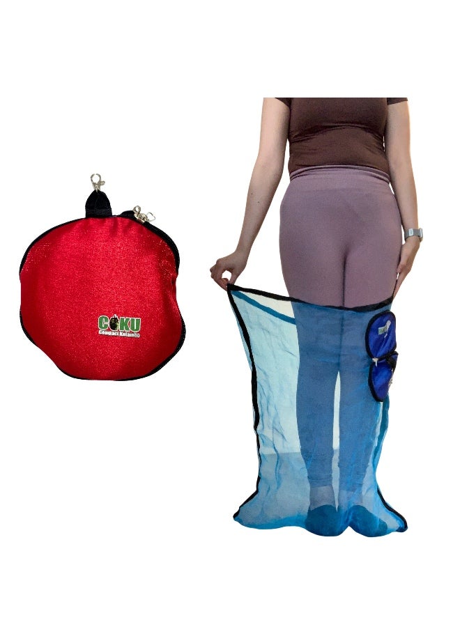 coku Compact Small Kulambo Mosquito Net – Foldable, Portable, Easy Setup Insect Protection, Knee Length - Proudly Made in the Philippines - Image 1