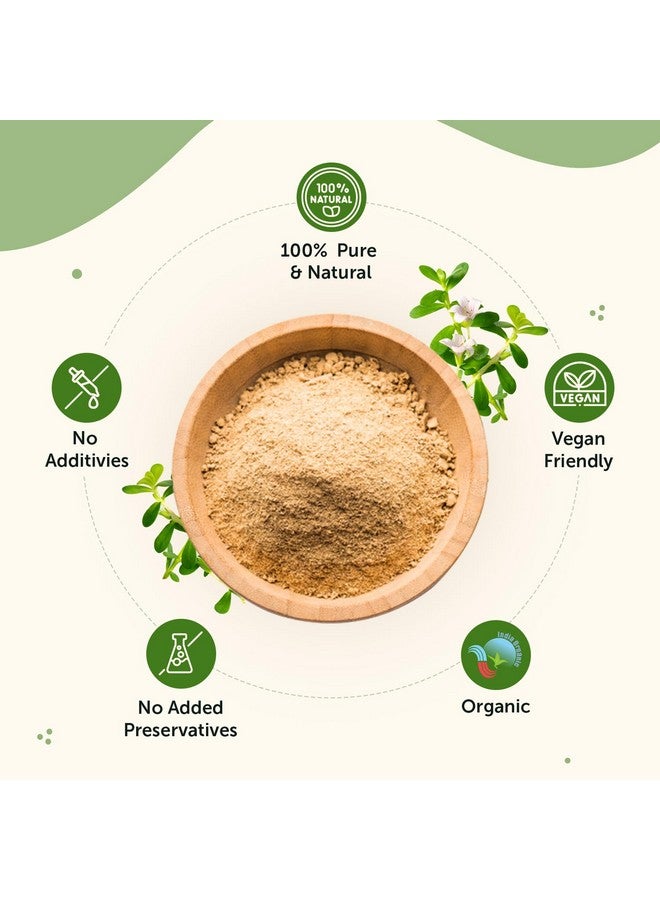 Neuherbs Organic Brahmi Powder (100 gm, Pack of 1) For Men & Women | Ayurvedic Care To Manage Stress & Boost Brain Health | Rich in Antioxident | 100% Pure & Natural | No Added Preservatives - Image 3