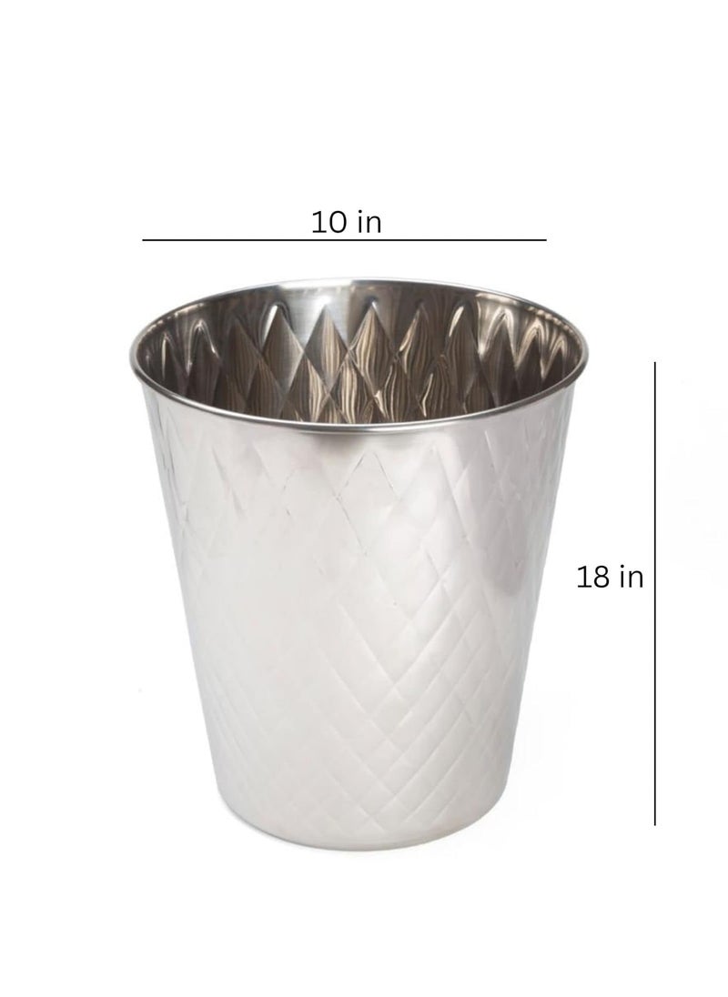 Sage Koncpt SAGE KONCPT Daimond Champagne Ice BucketCocktail Shaker Hammered Stainless Steel Professional Bartender Kit Bar Tool No Leak Perfect Gift for Wedding  - Image 5