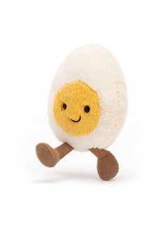 Jellycat Jellycat Amuseables Boiled Egg Happy Stuffed Toy, Small 5.5 inches | Food Plush | Fun Gift Idea  - Image 2