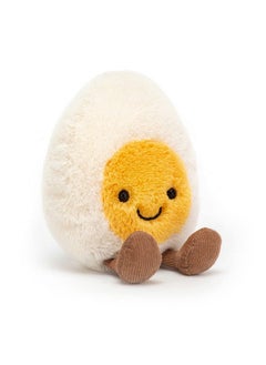 Jellycat Jellycat Amuseables Boiled Egg Happy Stuffed Toy, Small 5.5 inches | Food Plush | Fun Gift Idea  - Image 1