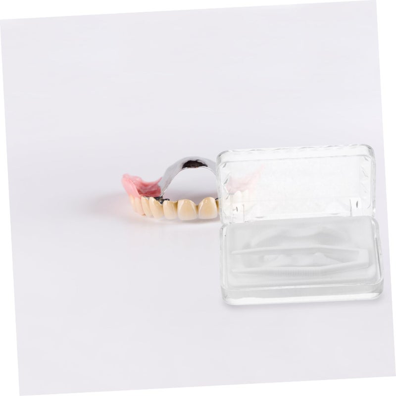 2Pcs Portable Denture Case Retainer Box Mouth Guard Holder Lightweight Travel Container - Image 5