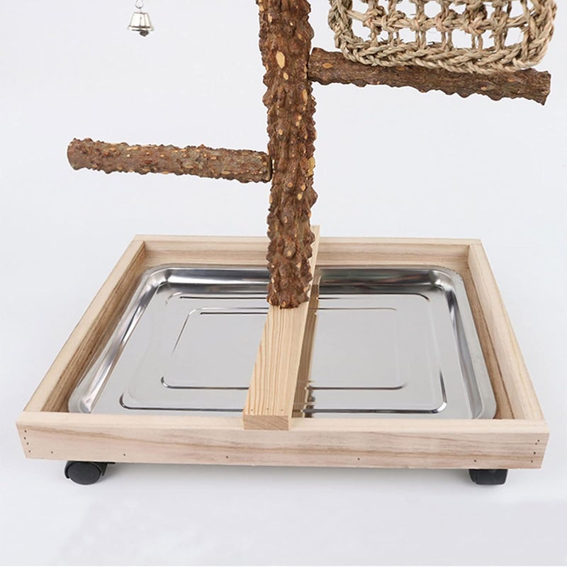 Bird Perch Stand Parakeet Toy Bird Toy Playstand Birdcage Stands with Stand Climbing Net Birdcage Standing - Image 5