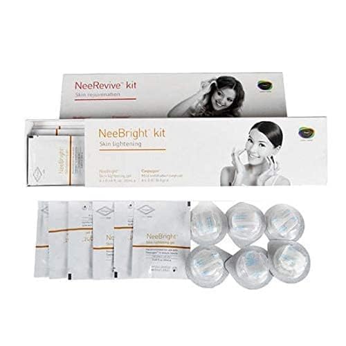 KIYO Nee revive Nee bright oxygeneo machine kits skin rejuvenation and skin lightening gel capsules for oxygen facial care machine - Image 1