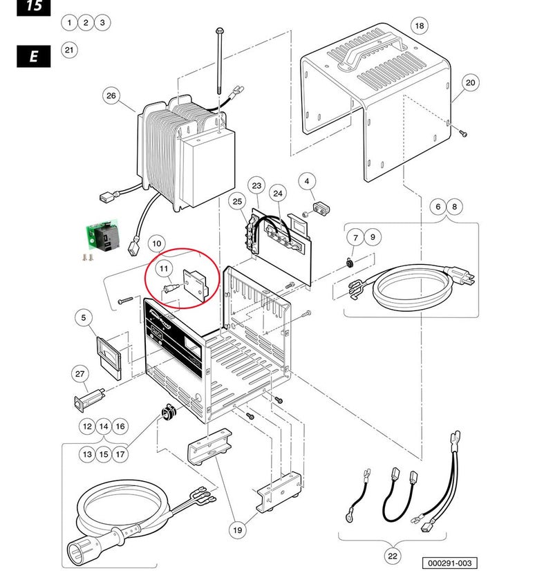Dr.Acces Golf Cart Power Driver 3 Relay Board Assembly | PD3 Charger Relay Repair kit for Club Car 2004+ Replace#103428701 26560 26580 - Image 4