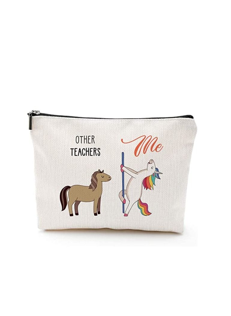 PRINTSHOP4ME Cosmetic bag gifts for Appreciation of Teachers on Teachers day design 5  - Image 1