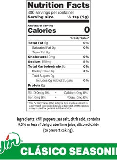 Tajin Tajin Clasico Seasoning with Lime, 400g  - Image 3