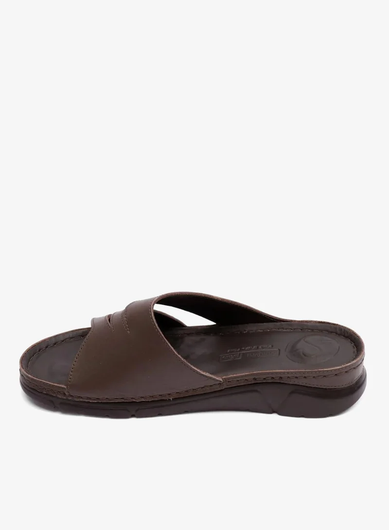 Comfort Plus  COMFOT PLUS WOMENS SANDALS WITH FLEXIBLE OUSOLE BROWN for Women | Best Price UAE
