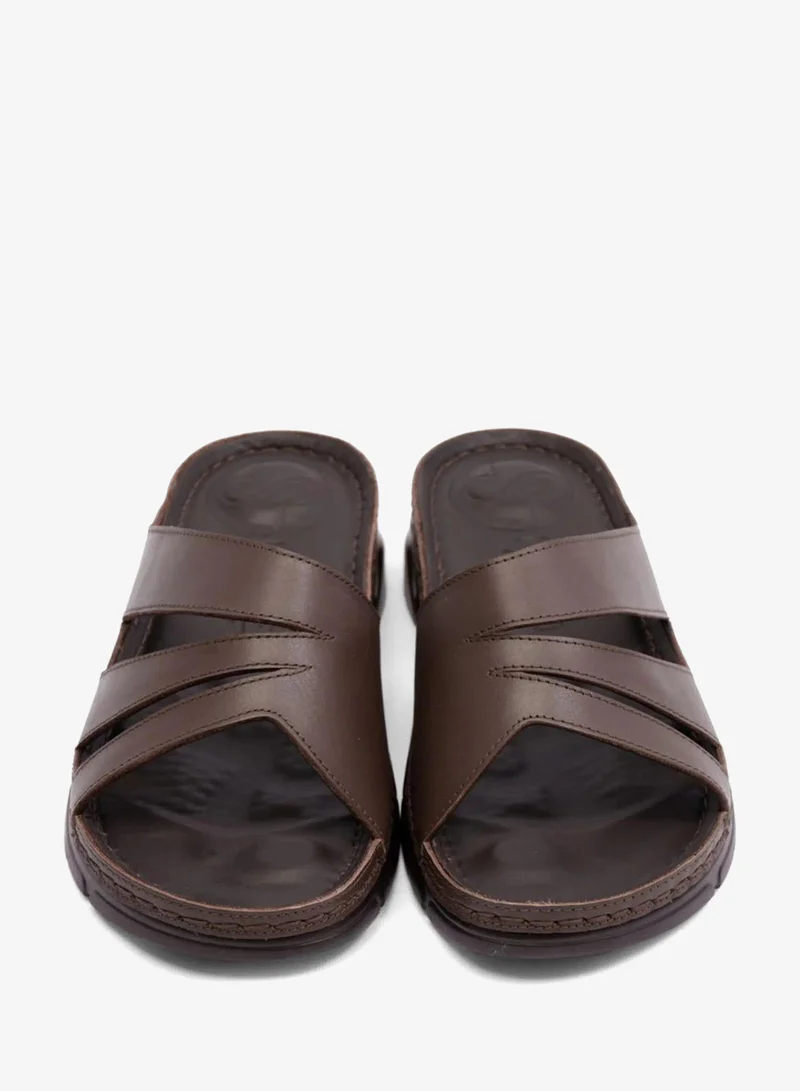 Comfort Plus  COMFOT PLUS WOMENS SANDALS WITH FLEXIBLE OUSOLE BROWN for Women | Best Price UAE