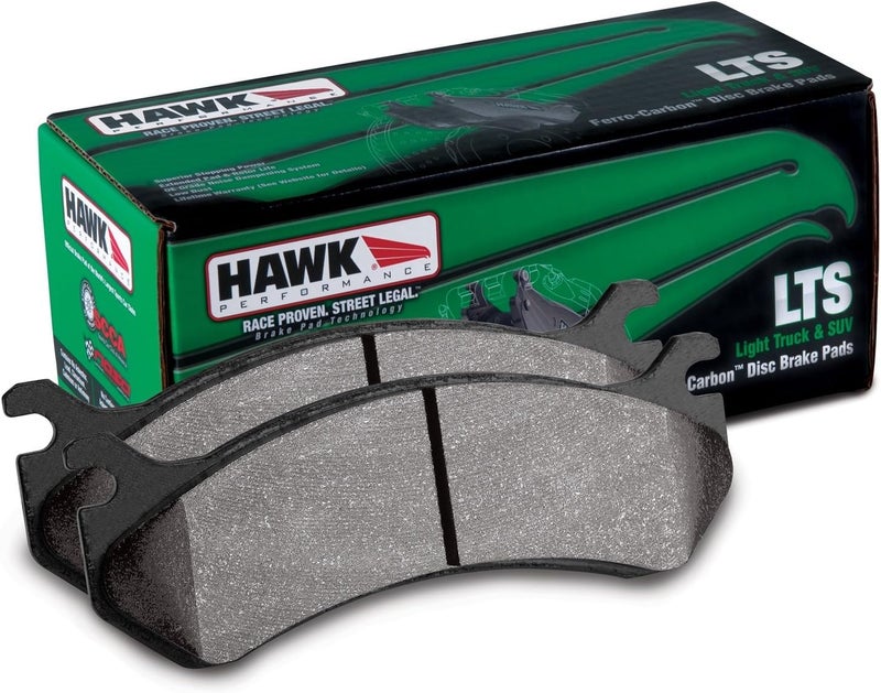 Hawk Performance HB490Y.665 LTS Light Truck and SUV Street Brake Pads - Image 1