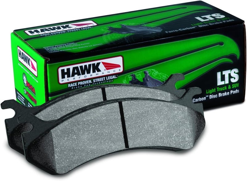 Hawk Performance HB490Y.665 LTS Light Truck and SUV Street Brake Pads - Image 2