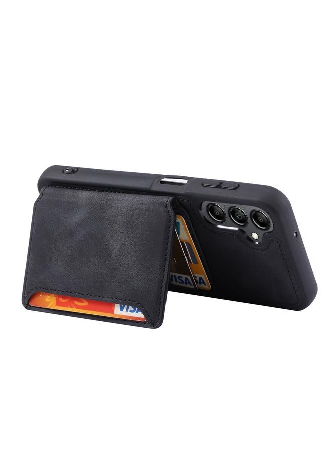 erorex Case For Samsung Galaxy A55 5G Skin Feel Dream RFID Anti-theft PU Card Bag Phone Case - Image 4