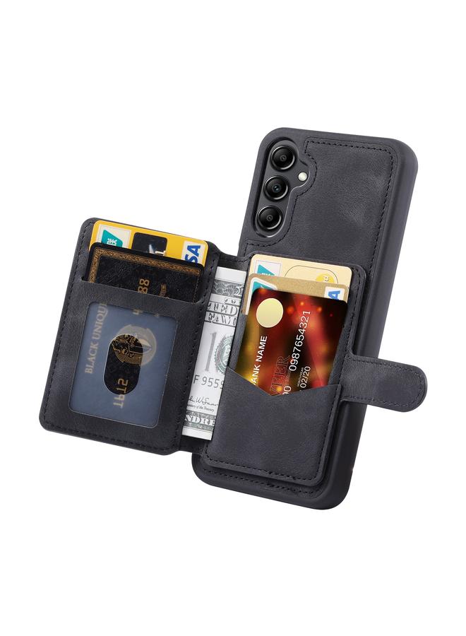 erorex Case For Samsung Galaxy A55 5G Skin Feel Dream RFID Anti-theft PU Card Bag Phone Case - Image 3