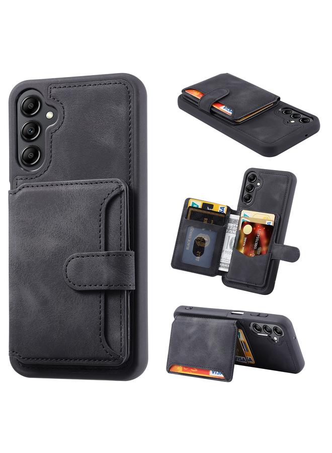 erorex Case For Samsung Galaxy A55 5G Skin Feel Dream RFID Anti-theft PU Card Bag Phone Case - Image 1