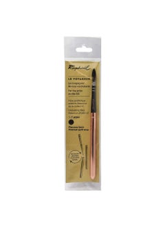 SENNELIER Sennelier Raphael Le Voyageur Synthetic Soft Aqua Watercolour Brush with Reversible Metallic Handle Size - 3/0  - Image 2