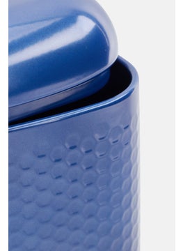 KitchenCraft Lovello Storage Canister 11 x 11 x 19 cm, Midnight Navy  - Image 3