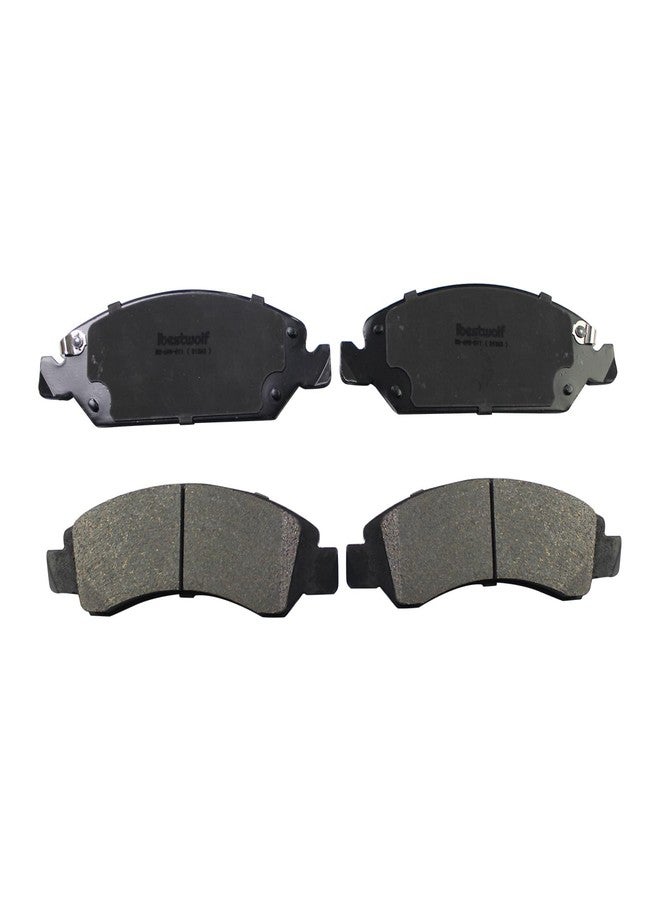 IBESTWOLF Front and Rear Ceramic Brake Pads Replacement for 2008-2013 2014 Chevy Avalanche Silverado 1500 Suburban 1500 Tahoe GMC Sierra 1500 Yukon XL 1500 Cadillac Escalade ESV EXT P-1363 P-1194 - Image 4