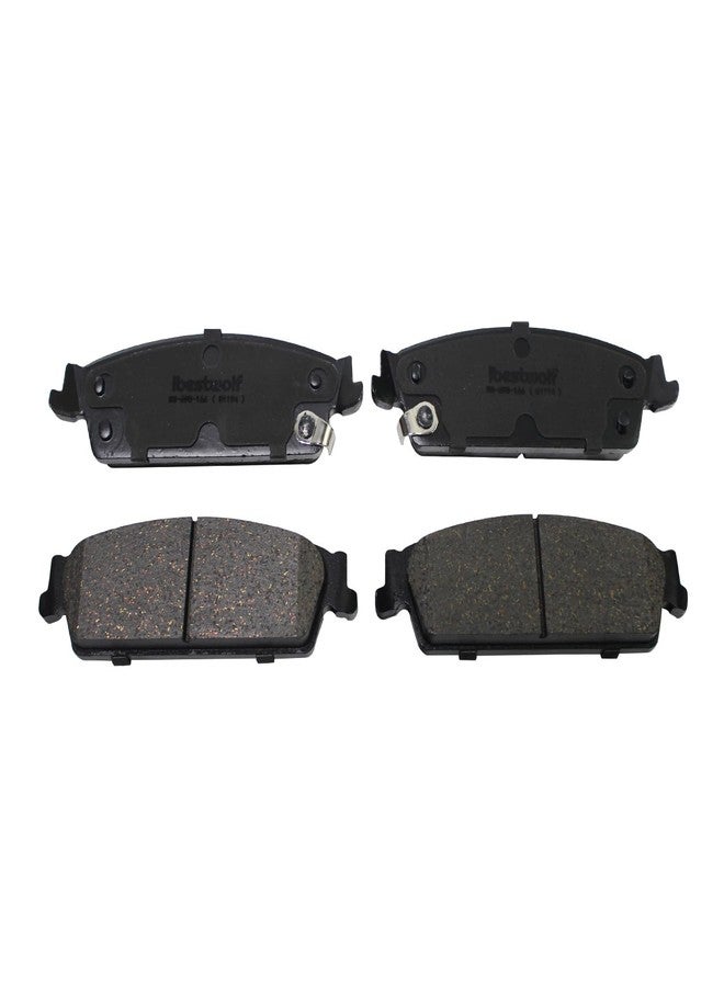 IBESTWOLF Front and Rear Ceramic Brake Pads Replacement for 2008-2013 2014 Chevy Avalanche Silverado 1500 Suburban 1500 Tahoe GMC Sierra 1500 Yukon XL 1500 Cadillac Escalade ESV EXT P-1363 P-1194 - Image 5