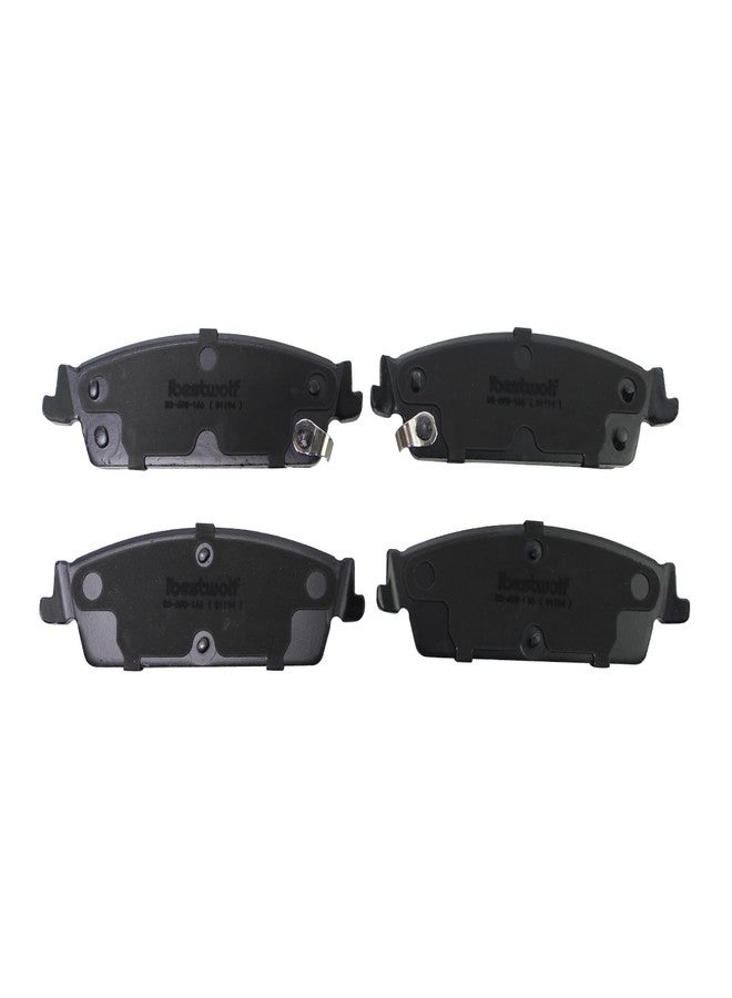 IBESTWOLF Front and Rear Ceramic Brake Pads Replacement for 2008-2013 2014 Chevy Avalanche Silverado 1500 Suburban 1500 Tahoe GMC Sierra 1500 Yukon XL 1500 Cadillac Escalade ESV EXT P-1363 P-1194 - Image 3