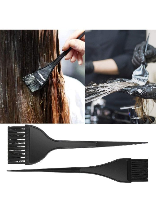 ECVV ECVV 4Pcs Salon Hair Coloring Dyeing Kit Color Dye Brush Comb Mixing Bowl Tint Tool, BLACK - Image 5
