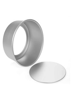 Folanry 8 inch Round Bottom Cheesecake Pan,Aluminum Alloy Round Cake Mould, Chiffon Cake Baking Pan,Pudding Cheesecake Mold With Removable Bottom,(With 2pcs Cake Release Tool)  - Image 2