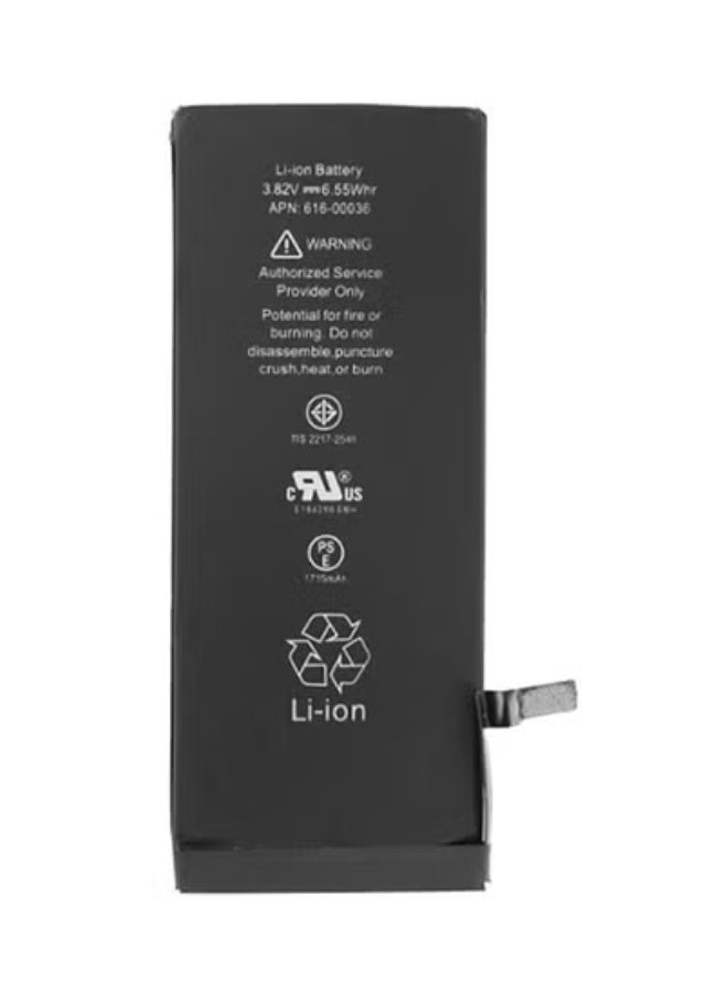 JAJEEK 616-00036 Internal Replacement Battery Compatible With Apple iPhone 6S – High-Quality Rechargeable Li-ion Battery Cell – 1715mAh Capacity – Safe, Stable Power For Long-Lasting Performance – Black Color – Ideal For Repair Or DIY Phone Restoration - Image 2