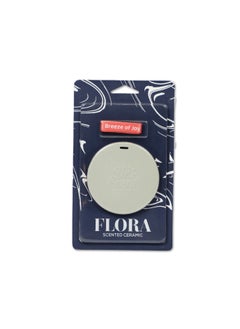 Dr Scent Ceramic Fragrance with Hanging Yarn, Luxurious and Delicate Lasting Home Fragrance (Flora) – Perfumed ceramic, Best Air Freshener for Drawer, Closet & for car  - Image 1