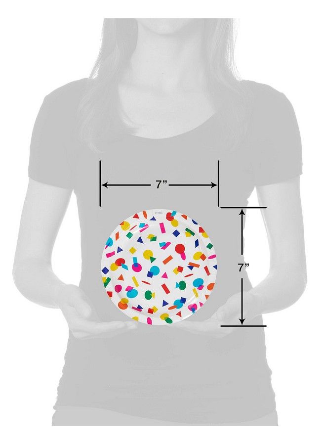 American Greetings Rainbow Party Supplies For Pride Month Dessert Plates (36Count) - Image 4