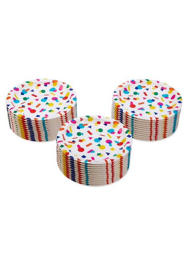 American Greetings Rainbow Party Supplies For Pride Month Dessert Plates (36Count) - Image 3