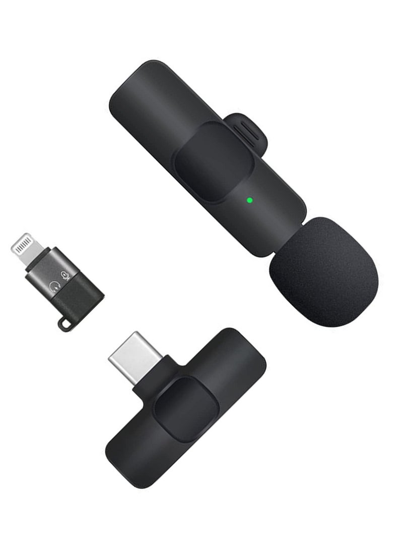 MOCOM Wireless Collar Mic for iPhone/iPad & Type C Supported Microphone lapel lavalier Microphone  - Image 5