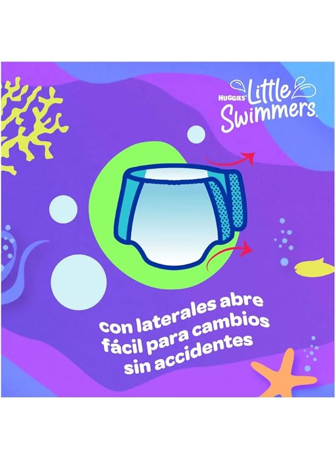 HUGGIES Little Swimmer Swim Pants Diaper Size Medium 11 - Image 4