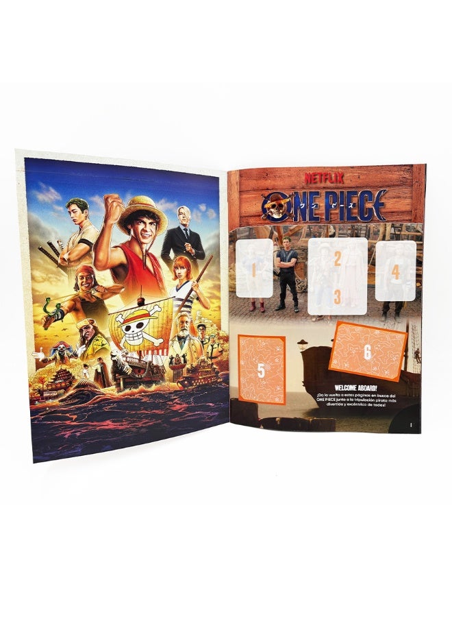 One Piece Sticker Album | Official Netflix Live Action Collectors Album with 10 Stickers - Image 3