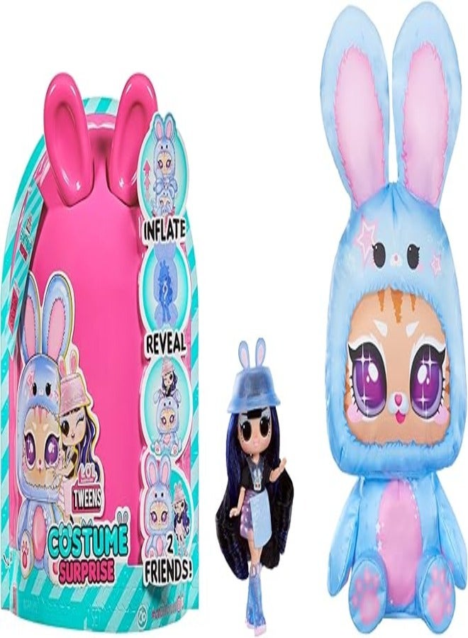 L.O.L. SURPRISE! Tweens Inflatable Doll- Aya Cherry, Costume Surprise with 2 Friends, Cute Bunny-Themed Design, Fashion Doll with Accessories, Fun Gift for Kids Age 3+ - Image 1