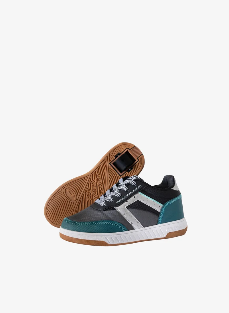 BREEZYROLLERS BREEZY ROLLERS shoes with wheels for children, Roller skates sneakers kids, From children's street shoes to roller skates in a few seconds, Patented click system, Trainers with wheels for girls & boys