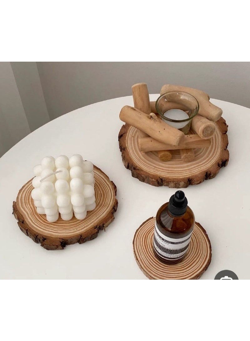 Wooden coaster set - Image 1