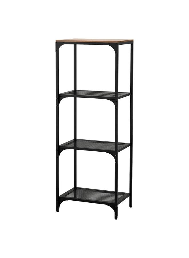 Zaboon Shelving Unit, Black, 51X136 Cm - Image 1