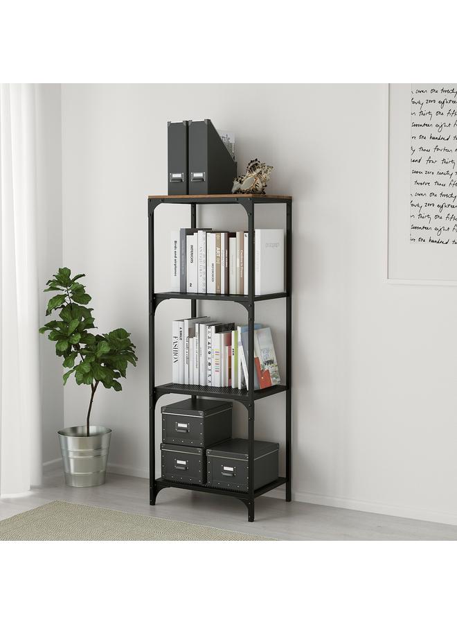 Zaboon Shelving Unit, Black, 51X136 Cm - Image 2