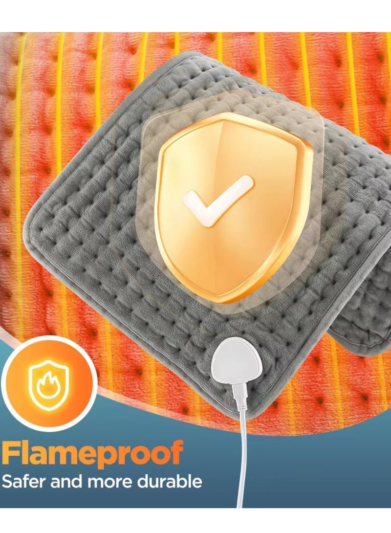 Lifenpure Electric Heating Pad For Pain Relief With 10 Levels of Temperature Control Adjustments Washable  - Image 5
