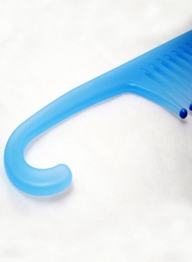 Plugged In 2 Shower Combs Hair Wide Tooth Dry Wet Gently Detangles Thick Long Durable Salon - Image 2