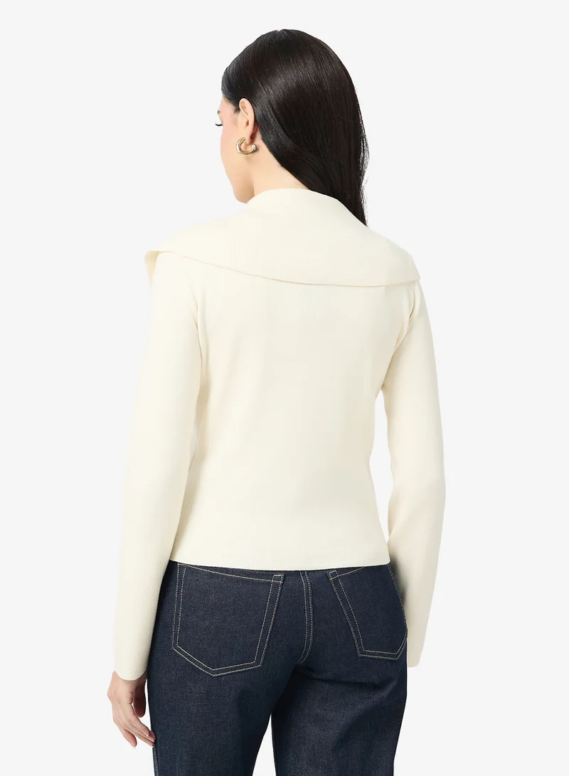 VERO MODA AWVERRIER LS O-NECK MIDI KNIT CARDIGAN