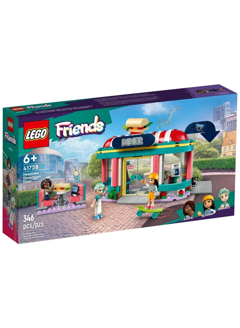 LEGO LEGO - Heartlake Downtown Diner 346 Pieces - 41728  - Image 1