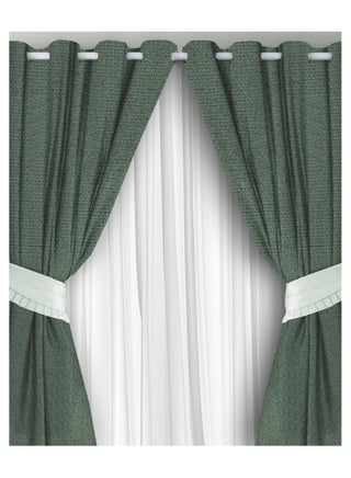 Curtains House Plaza Semi Leather Soft Velour Fabric Steel Grommets For Living Rooms 1 Piece-140 x 280 cm - pzsku/ZCE349223D13AF457DDCFZ/45/_/1730632438/da77dcd8-82b3-4b2c-aa41-c2249e70c71a
