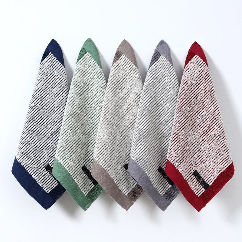Pure Cotton Type A Cotton Square Towel, Thickened And Soft, Plain Cotton Towel For Home Use, Children'S Face Towel For Kindergarten - Image 3