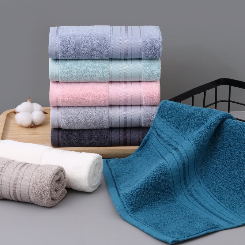 Pure Cotton Type A Cotton Square Towel, Thickened And Soft, Plain Cotton Towel For Home Use, Children'S Face Towel For Kindergarten - Image 5