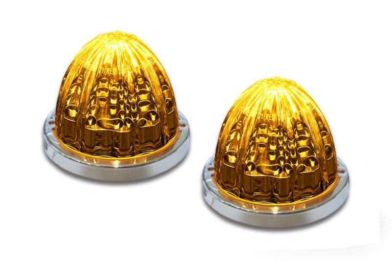 RoadWorks AmberClear Watermelon HERO Lights 2 Pack HEROACWM2