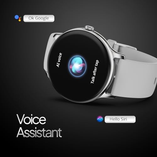 Fire-Boltt Phoenix Round Smart Watch 1.38″ HD Display with Bluetooth Calling, SpO2 & Heart Rate Monitor, 120+ Sports Modes, IP67 Waterproof, Fitness Tracker Smartwatch for Men & Women - Grey - Image 5