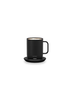 Ember Temperature Control Smart Mug 2, 10 Oz, App-Controlled Heated Coffee Mug with 80 Min Battery Life and Improved Design, Black