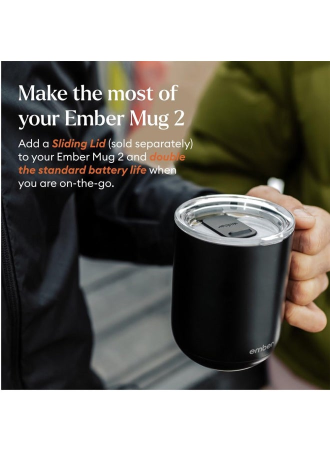 Ember - Ember Temperature Control Smart Mug 2, 10 Oz, App-Controlled Heated Coffee Mug with 80 Min Battery Life and Improved Design, Black - Image 1