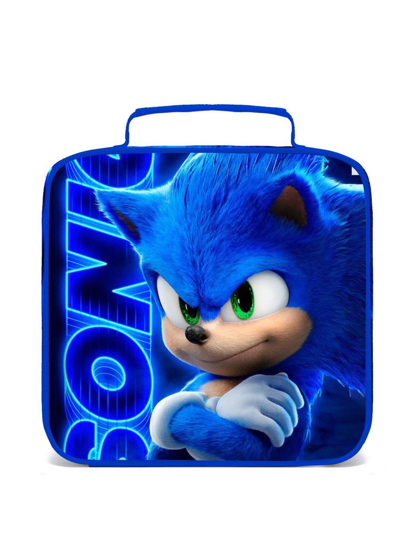 NIBEMINENT 3 pcs/Set Sonic School Bag for Boys Girls Kids Backpack Child Crossbody Satchel Pencil Case Children  - Image 3