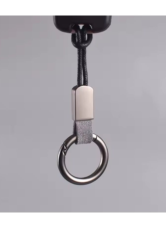 Goolsky - Genuine Leather Keychains Simple Lanyard Keyring Men Women Car Key Holder Key Cover Auto Keyring Accessories Gifts - Image 1